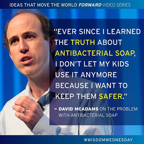 David McAdams, professor of business administration and economics at @DukeFuqua, shared these wise words examining #antibiotic resistance, and the health risks of exposure to #triclosan, an active ingredient in antibacterial soaps. What do these wise word