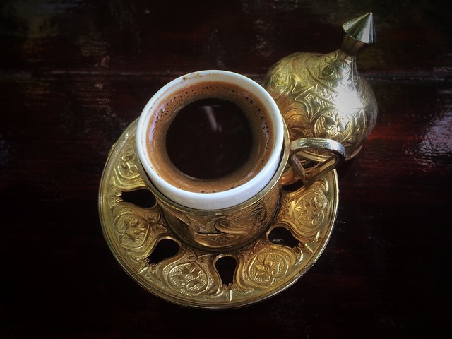 Afternoon Turkish coffee time
