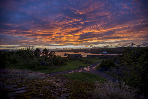 kragerø sunset norway telemark solnedgang sørlandet