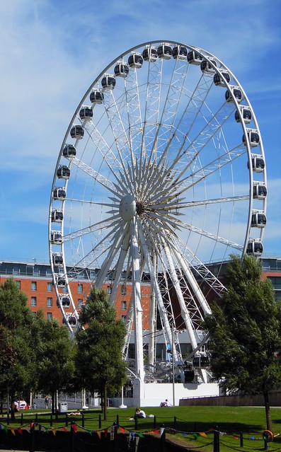 Liverpool - Giant Ferris Wheel - Echo Wheel of Liverpool