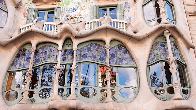 Gaudy House. Barcelona. Spain.