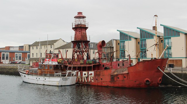 20th April 2015. North Carr Lightship at Dundee