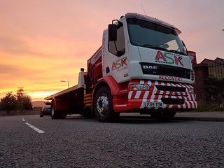 Daf Accident Unit At First Light