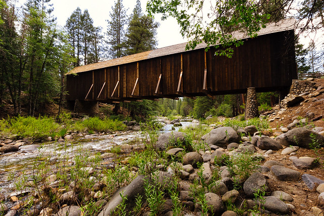 Covered Bridge in Yosemite