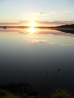 Sunset at Lake Narracan, Moe, Vic, Aust, 2011