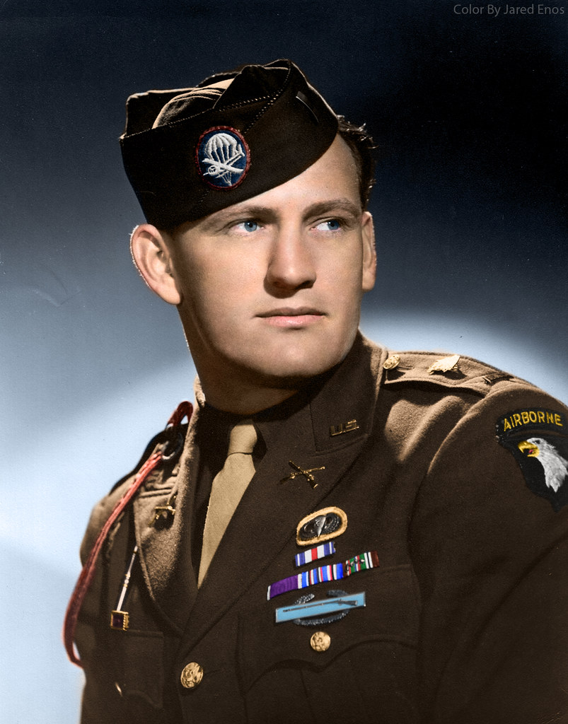 Lieutenant Colonel Buck Compton of the famous Easy Company\u2026 | Flickr