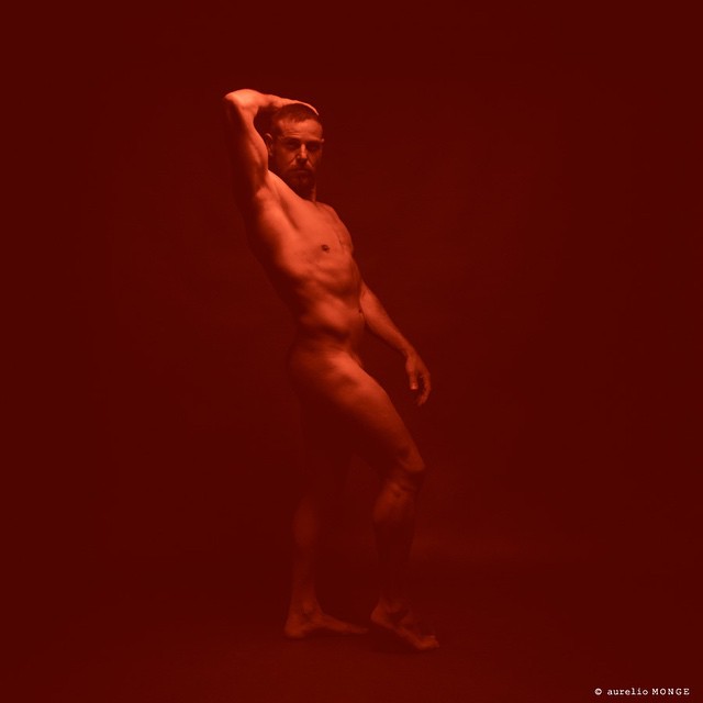Man in red series by Aurelio Monge ©
