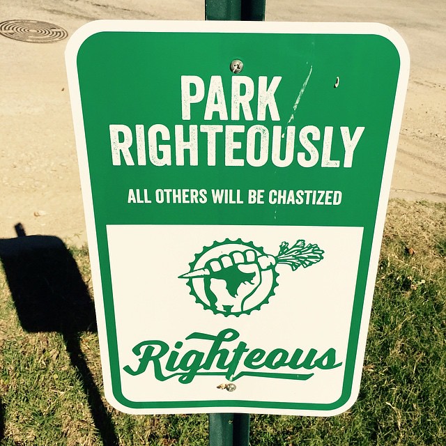 Park righteously.