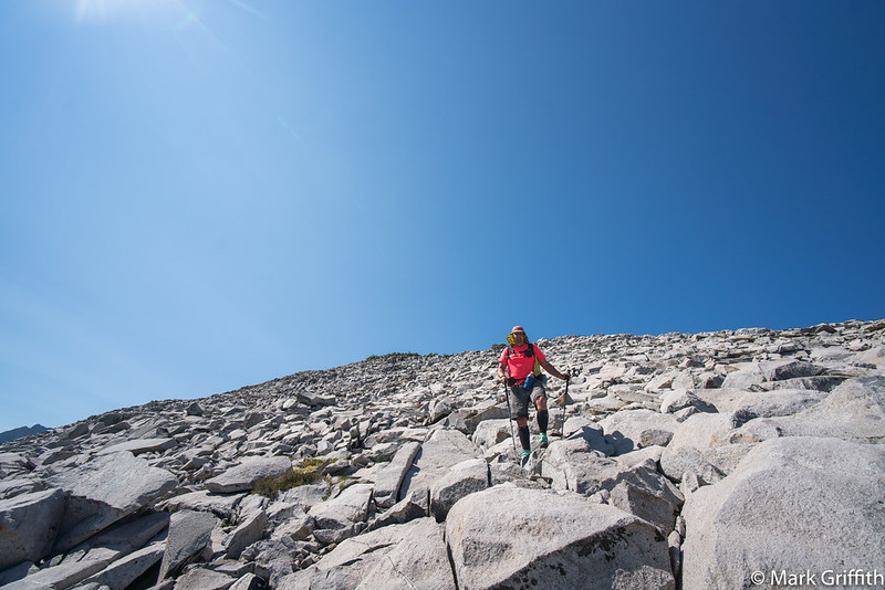 Mark in a Sea of Talus