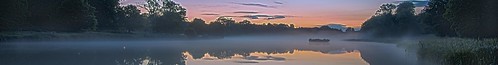 sunset mist lake reflection canon landscape outdoors eos evening norfolk nationaltrust hdr blickling