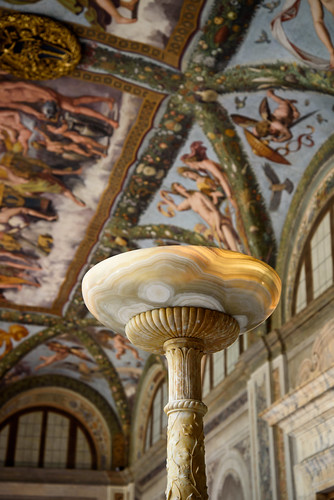 Rome - Rione XIII Trastevere - Villa Farnesina - Loggia di Amore e Psiche (Loggia of Cupid and Pysche by Raphael)