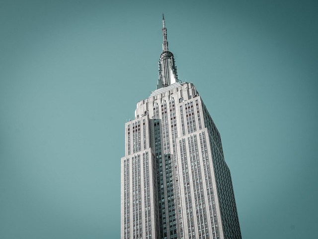 Empire State Building Green