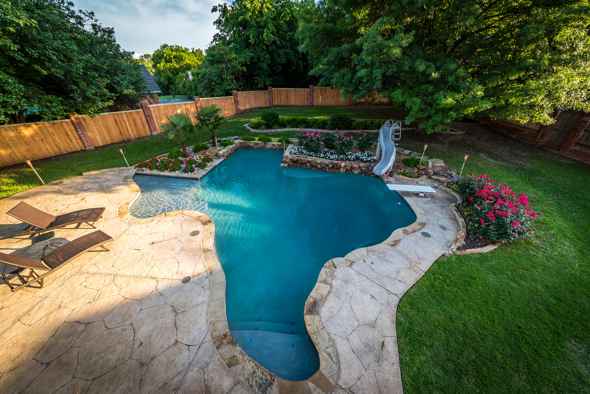 Allison Pools - Freeform Swimming Pool (Texas Pool)