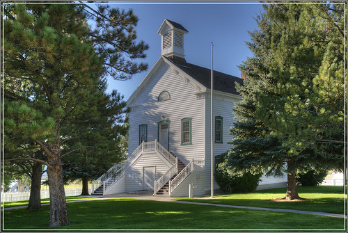 Pine Valley Chapel (Utah, USA) | Built in 1868, this is ...