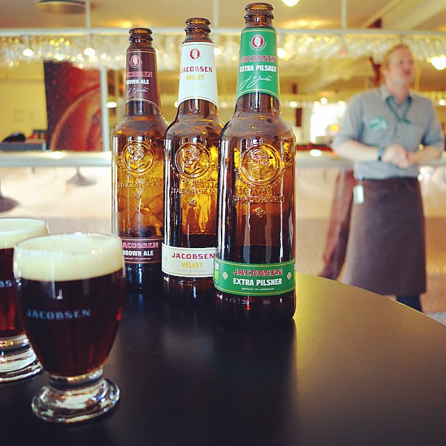 Probably the best holiday activity in the world - #beer tasting at the #Carlsberg brewery #Copenhagen.