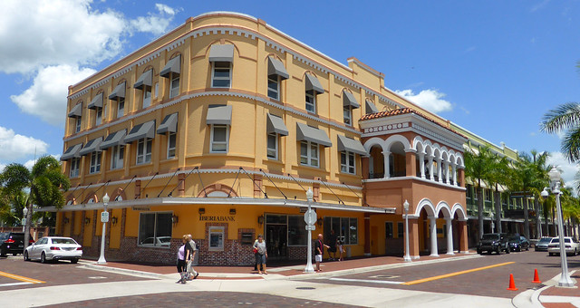 Iberia Bank at Historic River District at Fort Myers, FL (explored)