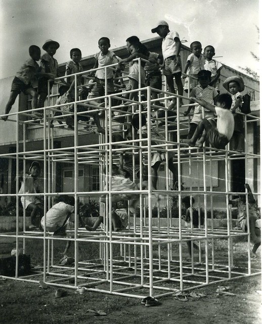 Playground, Bito Primary School, circa 1960