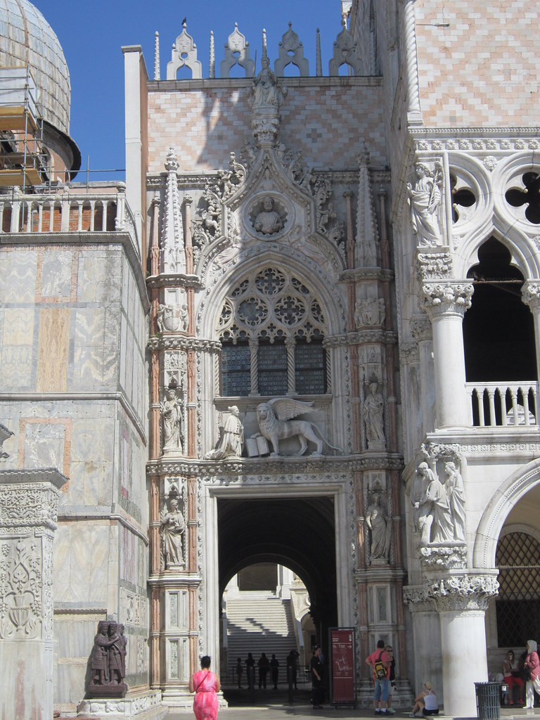 Venice: Doge's Palace - Porta della Carta | For our day out … | Flickr