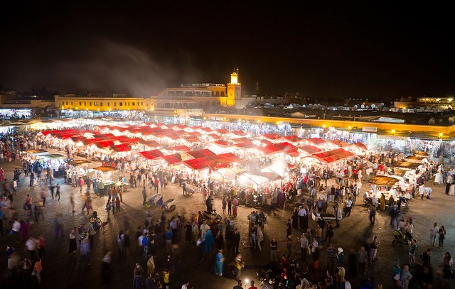 Glowing Tents - Marrakesh