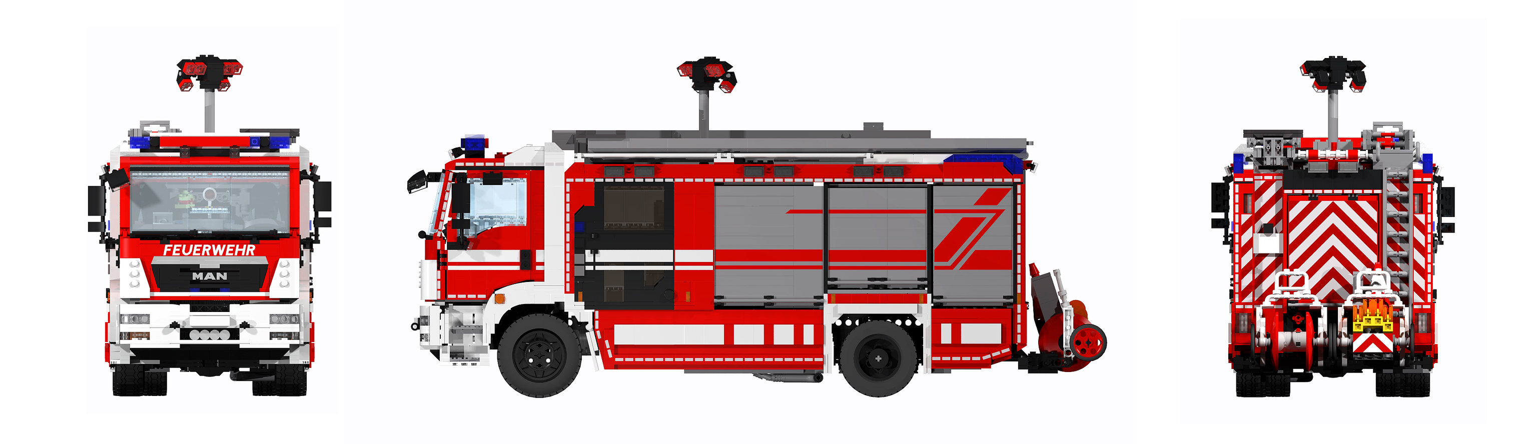Fire Engine Side View