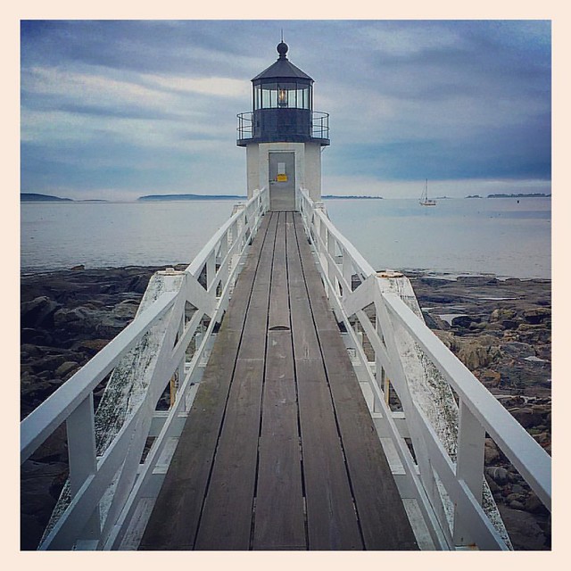 All lines lead to Marshall Point Light #maine #portclyde #marshall #marshalpointlighthouse #lines #summering