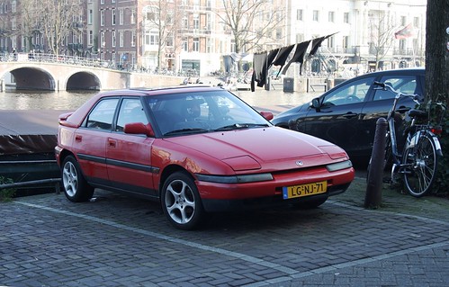 Mazda 323 1995 | Amsterdam, Amstel. Datum eerste afgifte Ned… | Flickr