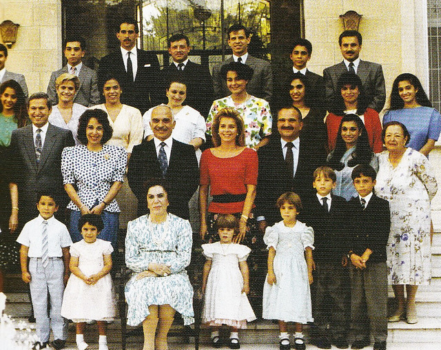 A view of the Jordanian Royal Family