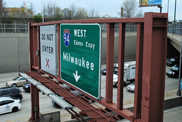 Edens Expressway to Milwaukee