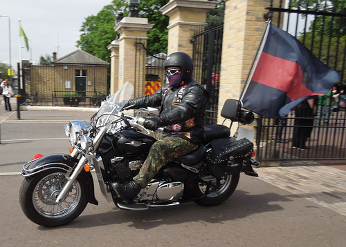 Lee Rigby Memorial Ride, May 2015 | Bikers gather in Greenwi… | Flickr