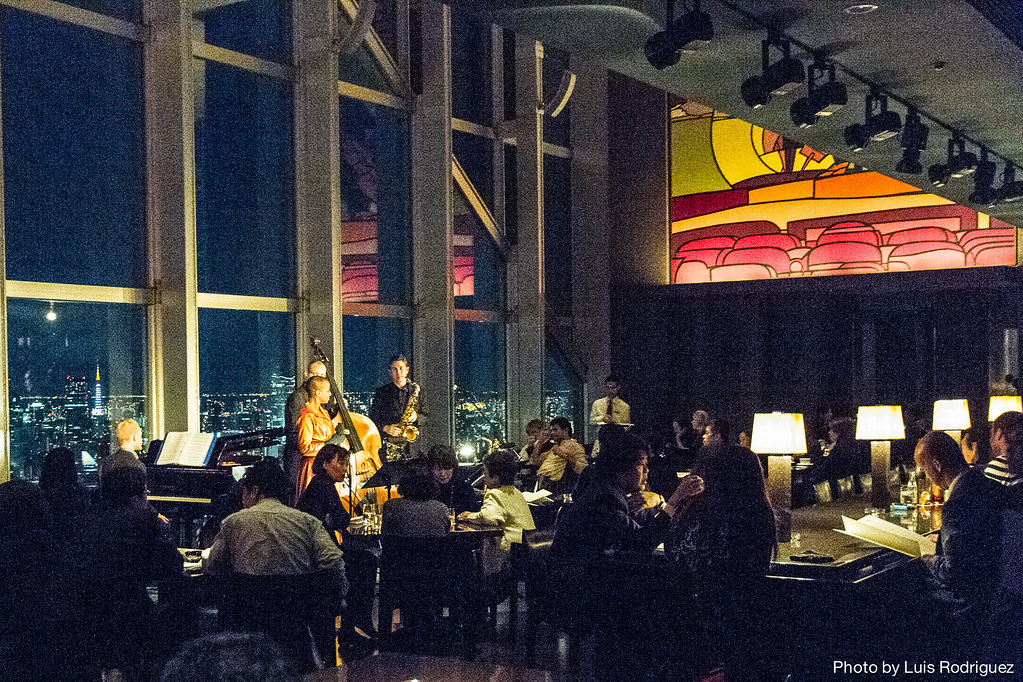 Jazz en directo en el New York Bar del hotel Park Hyatt Tokyo