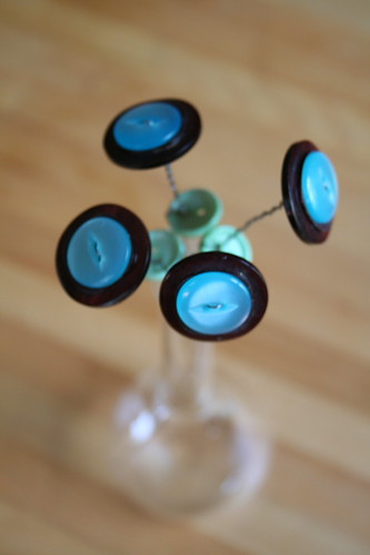 A Button Bouquet | by nohomama