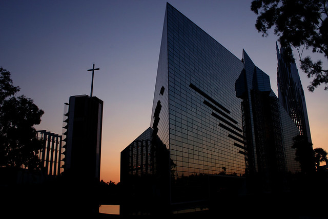 Crystal Cathedral Sunset 02