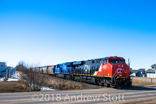 2034 3804 canadiannationalrailway cnr train cn generalelectric gecx locomotive ge vermilion alberta canada ca es44ac