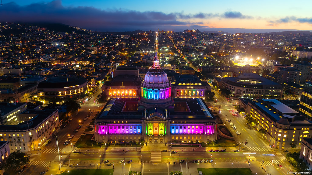Rainbow City Hall - San Francisco
