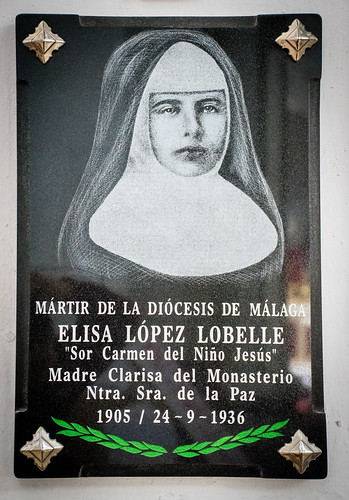Placa mártir Elisa López Lobelle