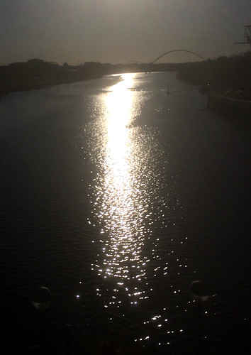 youtees teesside uk gb stocktonontees sunset sunsetoverrivertees rivertees england britain river infinitybridge
