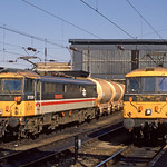 87.029 (freight) and 86.207 (passenger) at Carlisle. May'89