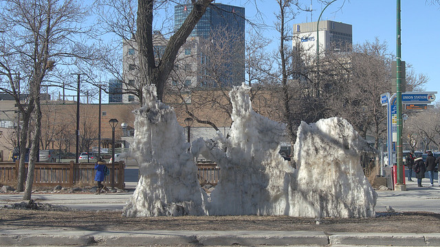 very melt - Main @ Broadway Snow Sculpture (year 3)