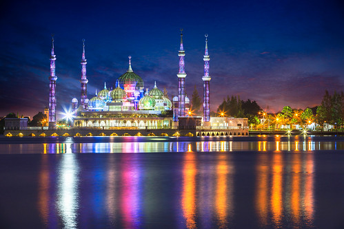 architecture asia asian attraction building city copyspace crystal culture dawn day dome dusk faith famous galaxy god gold islam islamic landmark landscape malaysia masjid mosque muslim night oriental palace peaceful place places pray prayer ramadhan religion religious scenery sky spiritual symbol terengganu tourism twilight worship kualaterengganu my
