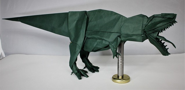 Origami Giganotosaurus 4
