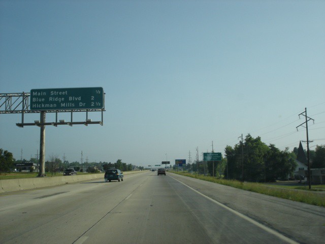 US 71 North approaches Main St exit (2003) | US 71 North app… | Flickr