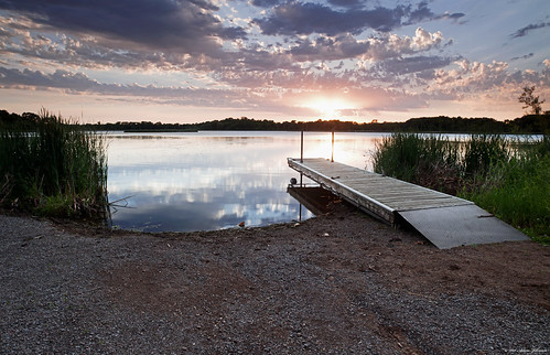 The Boat Landing at Sunset by A. Johnson, Boat landing at Lake Maria State Park Monticello, MN
lakemariastatepark minnesotastateparks milvus21