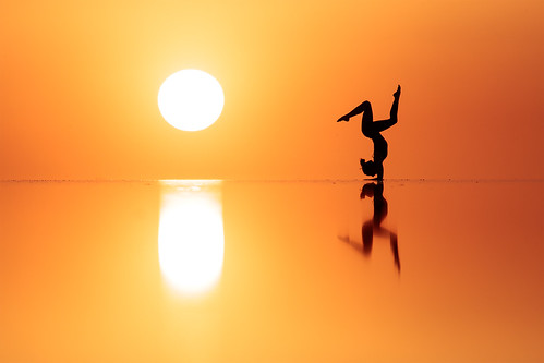 Sunset yoga | by ericpare