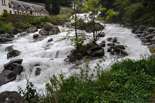 gavedumarcadeau hautespyrénées france cauterets laraillère river nikon tree torrent waterfall landscape