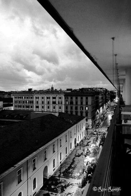 Roma. Panorama. Termini. Perspective