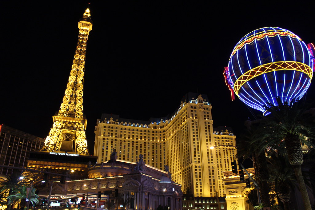 The Paris Hotel on the Las Vegas Strip, This is my favorite…