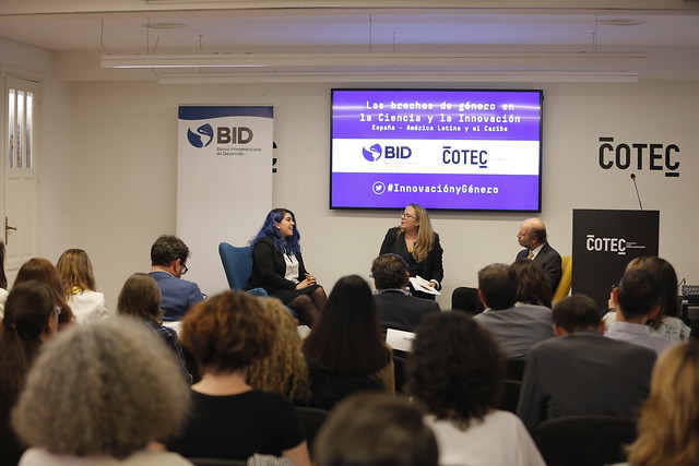 Diálogo #Innovación y Género Cotec y el BID