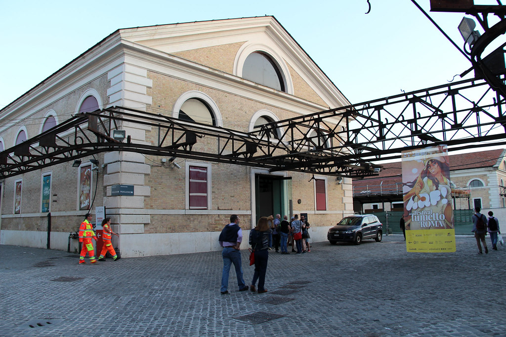 Roma - Mattatoio | Testaccio | Piazza Orazio Giustiniani The… | Flickr
