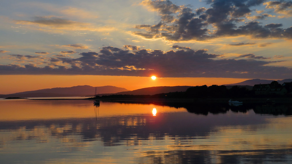 Sunset, Oban, Scotland