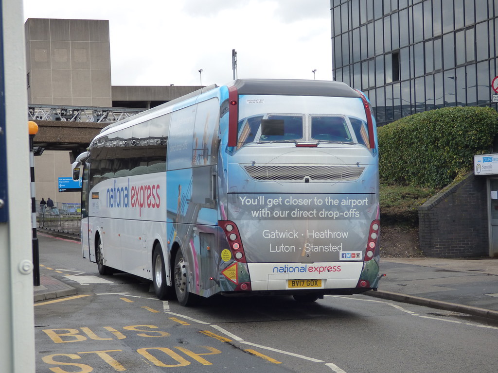 Birmingham Airport - National Express coach to the London … | Flickr